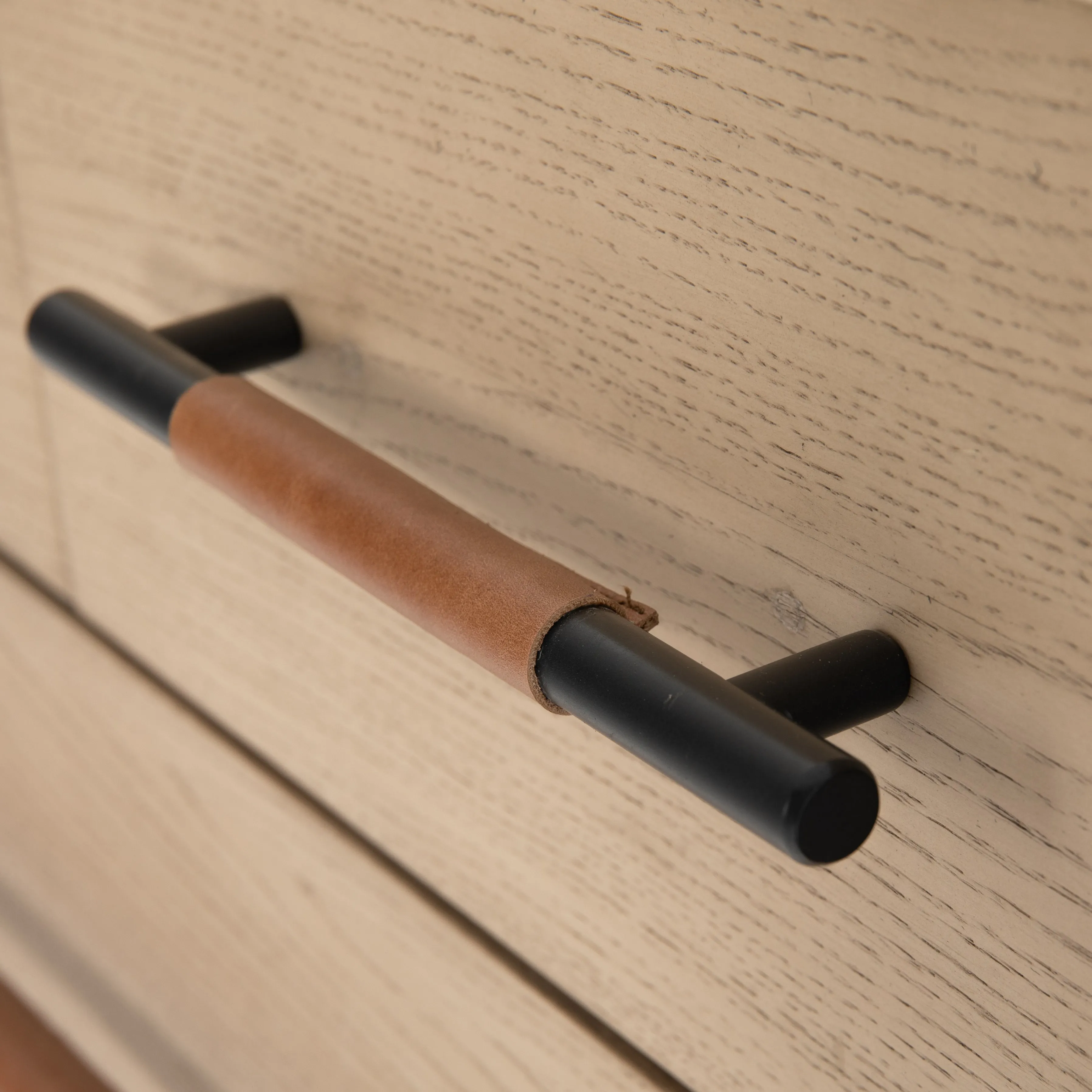 Rosedale 6 Drawer Tall Dresser-Yucca Oak Veneer