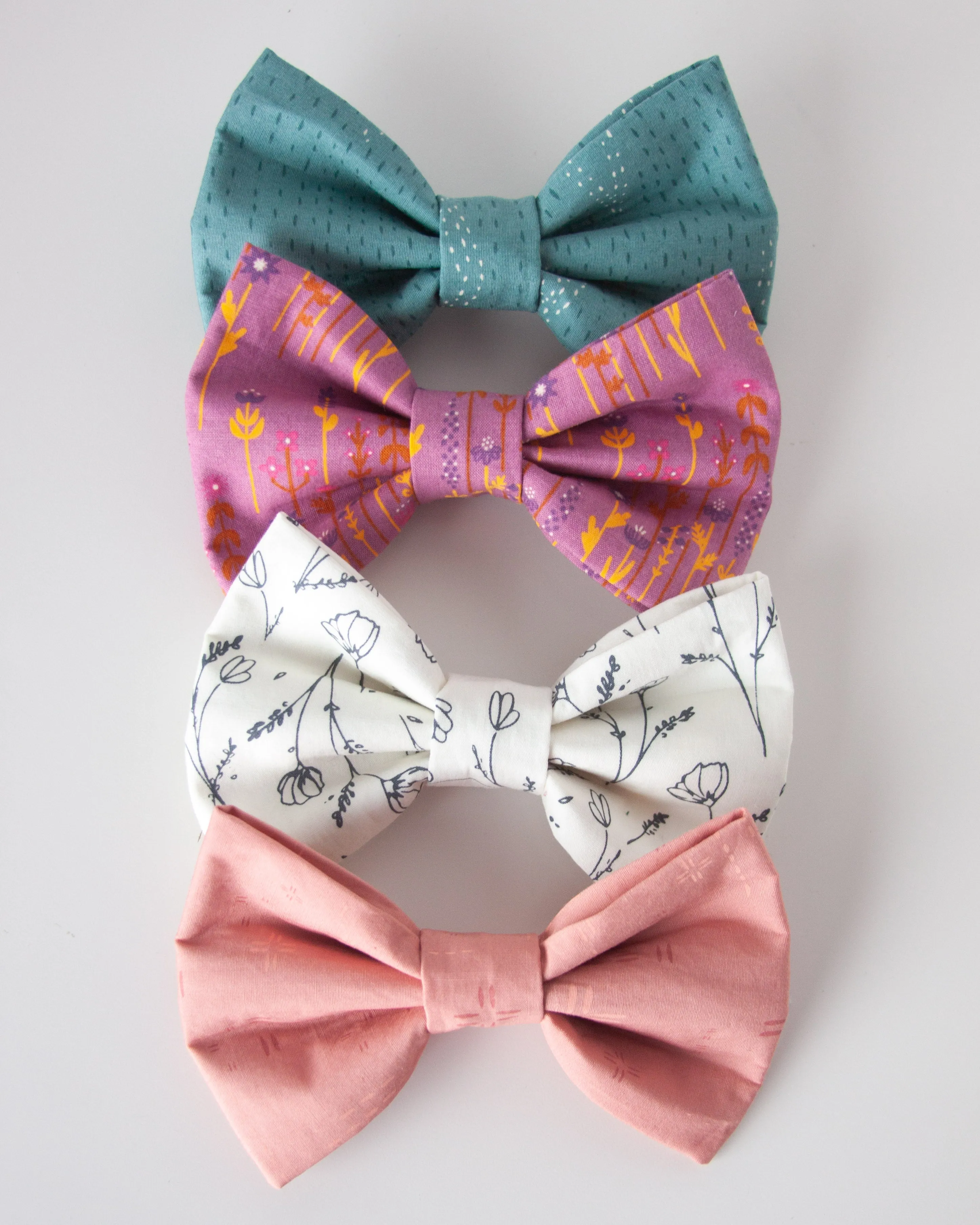 Rosey Pink Bow Tie