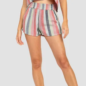 RVCA Suggest Stripe Shorts Multi - Womens