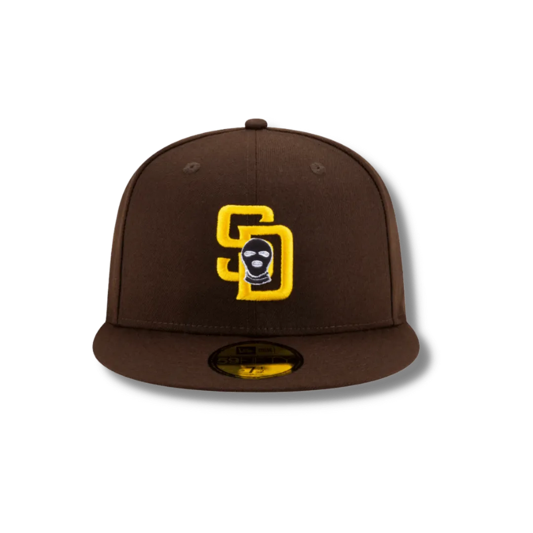 San Diego Ski Mask Baseball Fitted Hat