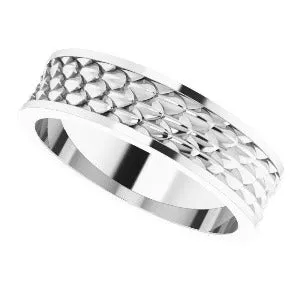 Scale Patterned Band 51990 - 6 mm