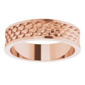 Scale Patterned Band 51990 - 6 mm