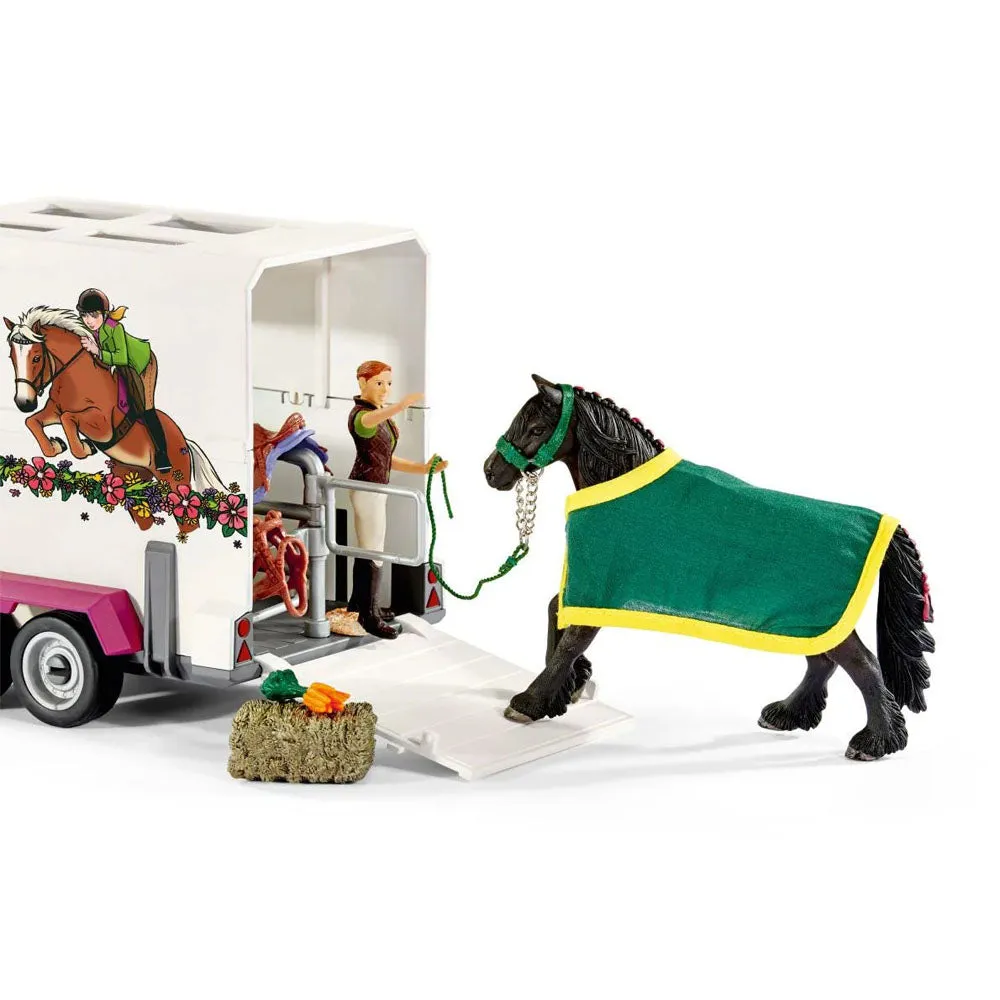 Schleich - Pick up with Horse Box