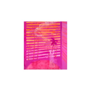Scott Reeder, Magenta Window, 2021; Limited Edition Print