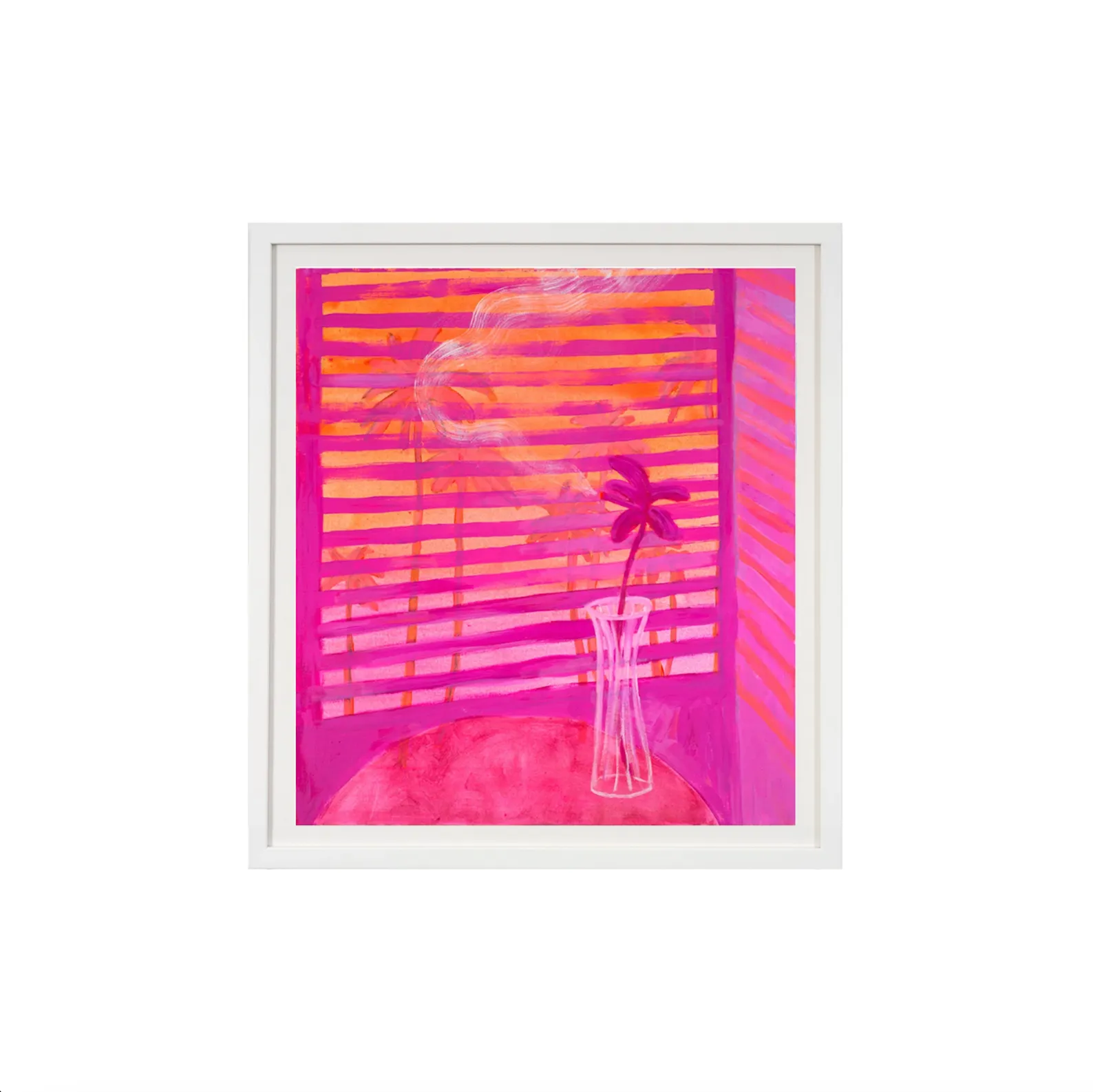 Scott Reeder, Magenta Window, 2021; Limited Edition Print