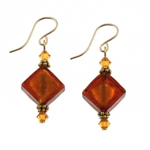 SE-114 Earring Diagonal Autumn Splendor