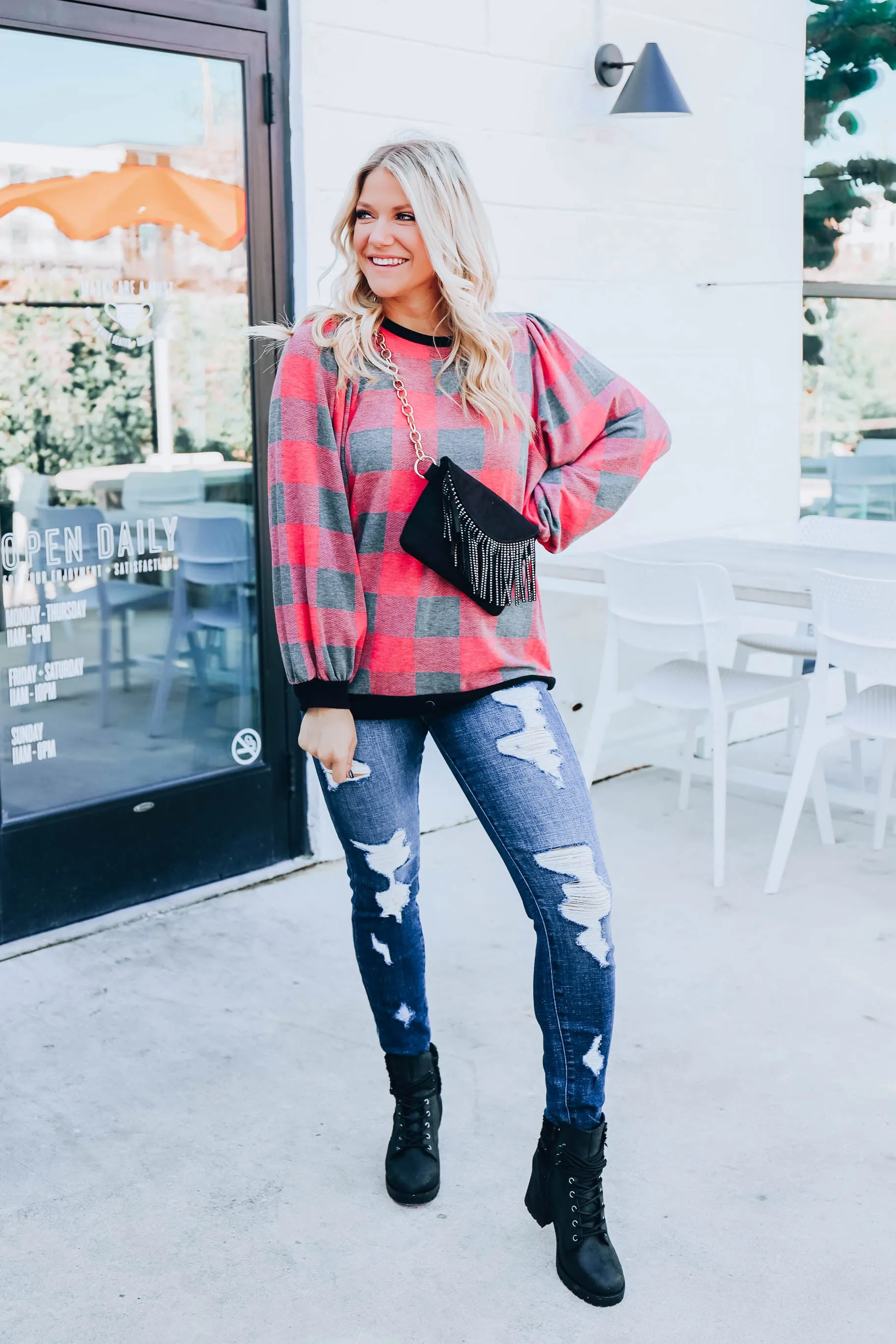 See The Beauty Top - Red