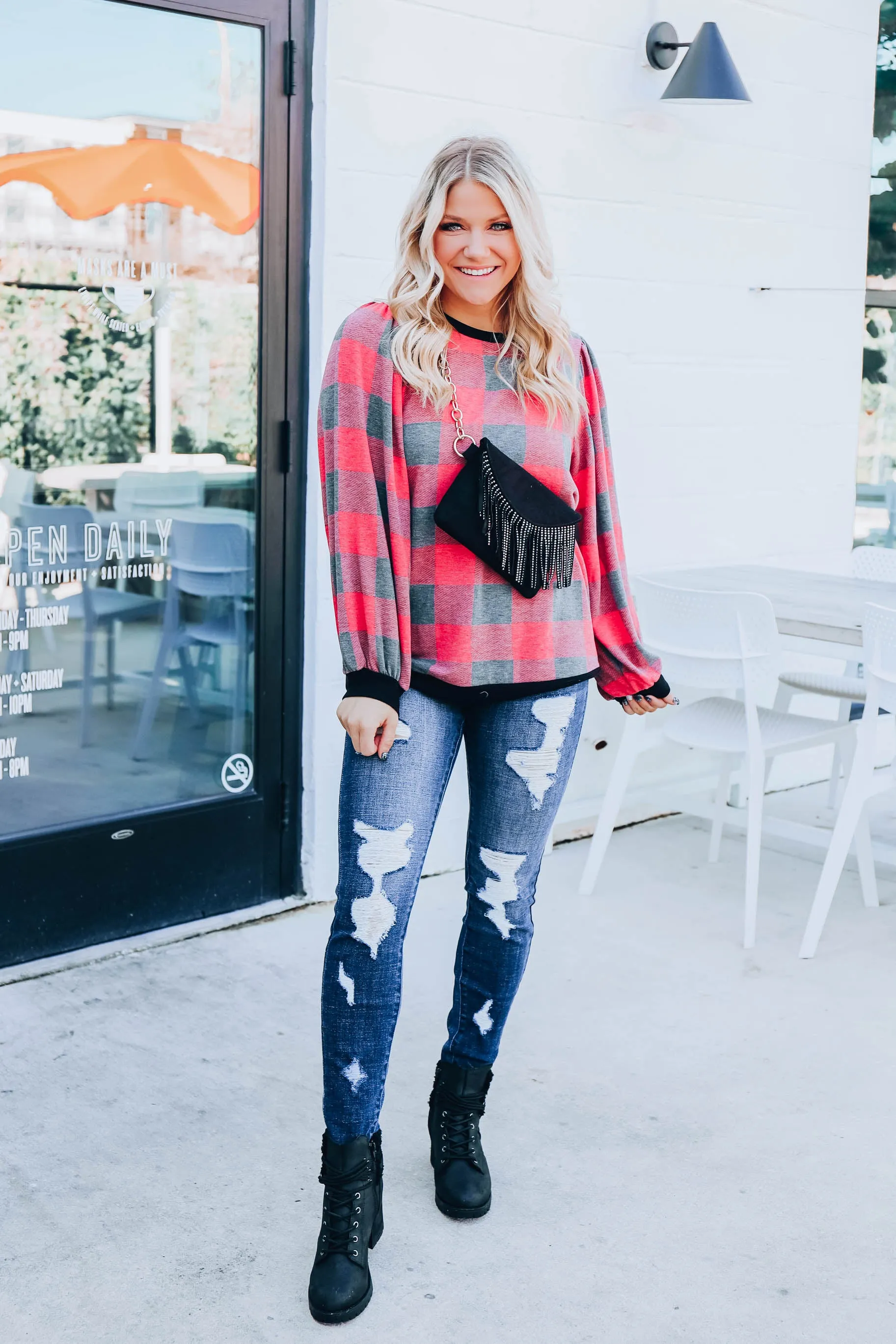 See The Beauty Top - Red