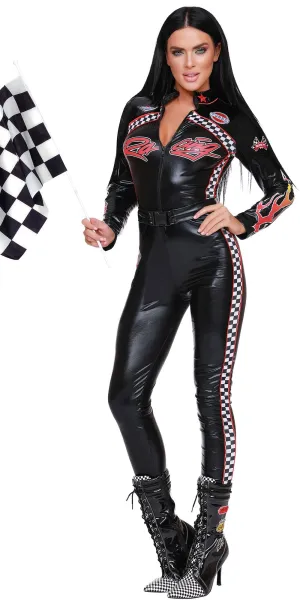 Sexy Start Your Engines Women's Costume
