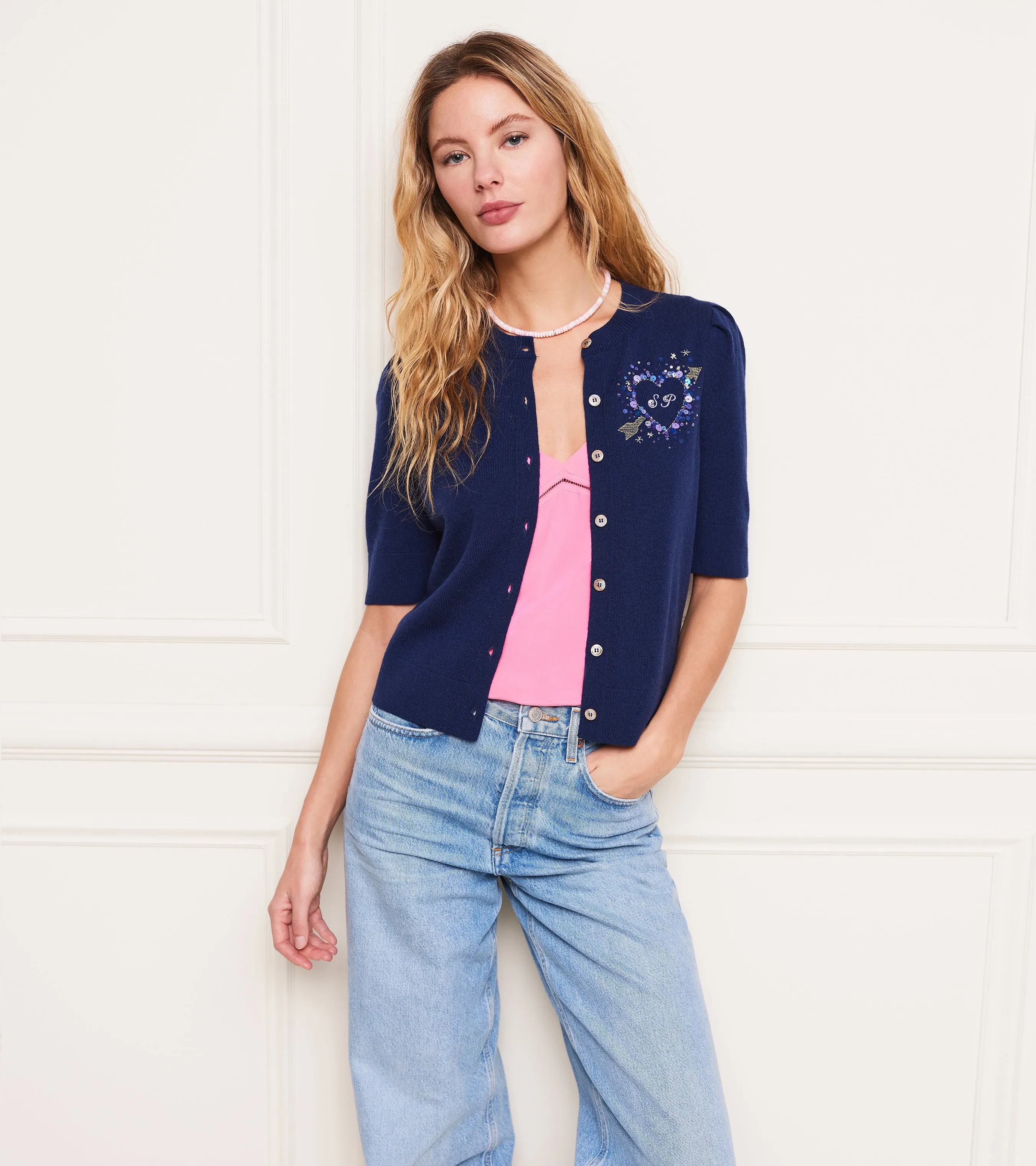 Short Sleeve Laursie Cardigan