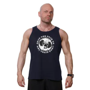 Shut The Fuck Up Tank - Navy