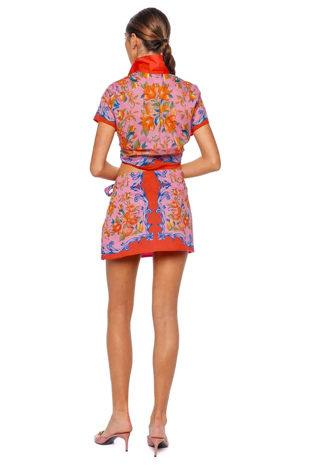 Sicily Floral Button Down Shirt