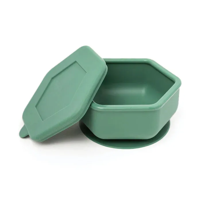 Silicone Suction Bowl   Lid