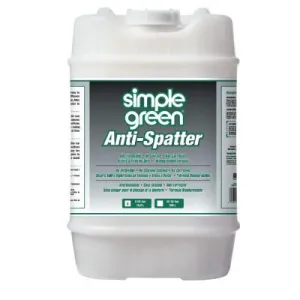 Simple Green® Anti-Spatter, 5 gal, Pail, Clear, 1400000113457