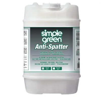 Simple Green® Anti-Spatter, 5 gal, Pail, Clear, 1400000113457