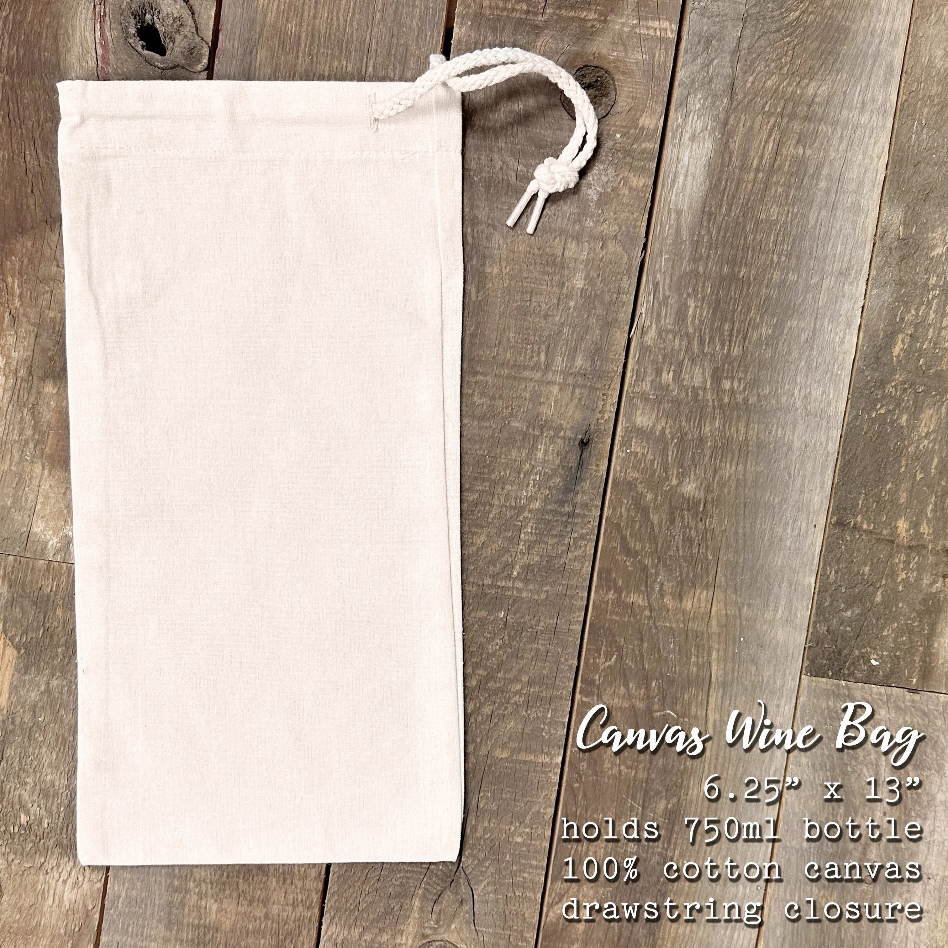 Simple Houses w/ City, State - Canvas Wine Bag