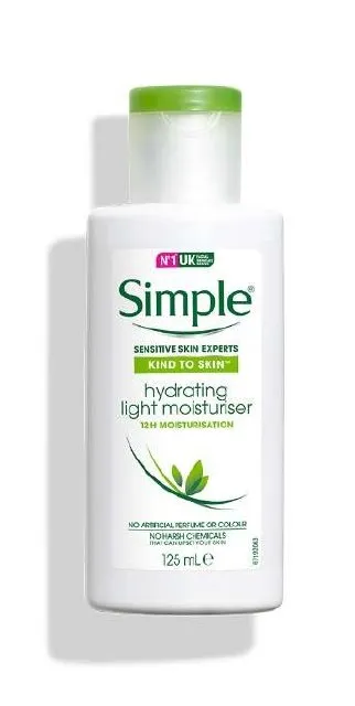 Simple Hydrating Light Moisturiser 125ml