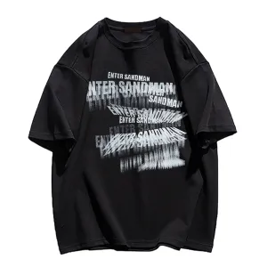 Simple Phantom Letters T-Shirt