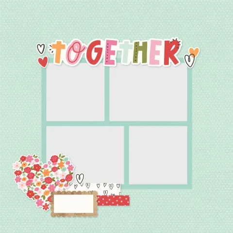 Simple Stories - Heartstrings - Simple Pages Page Pieces
