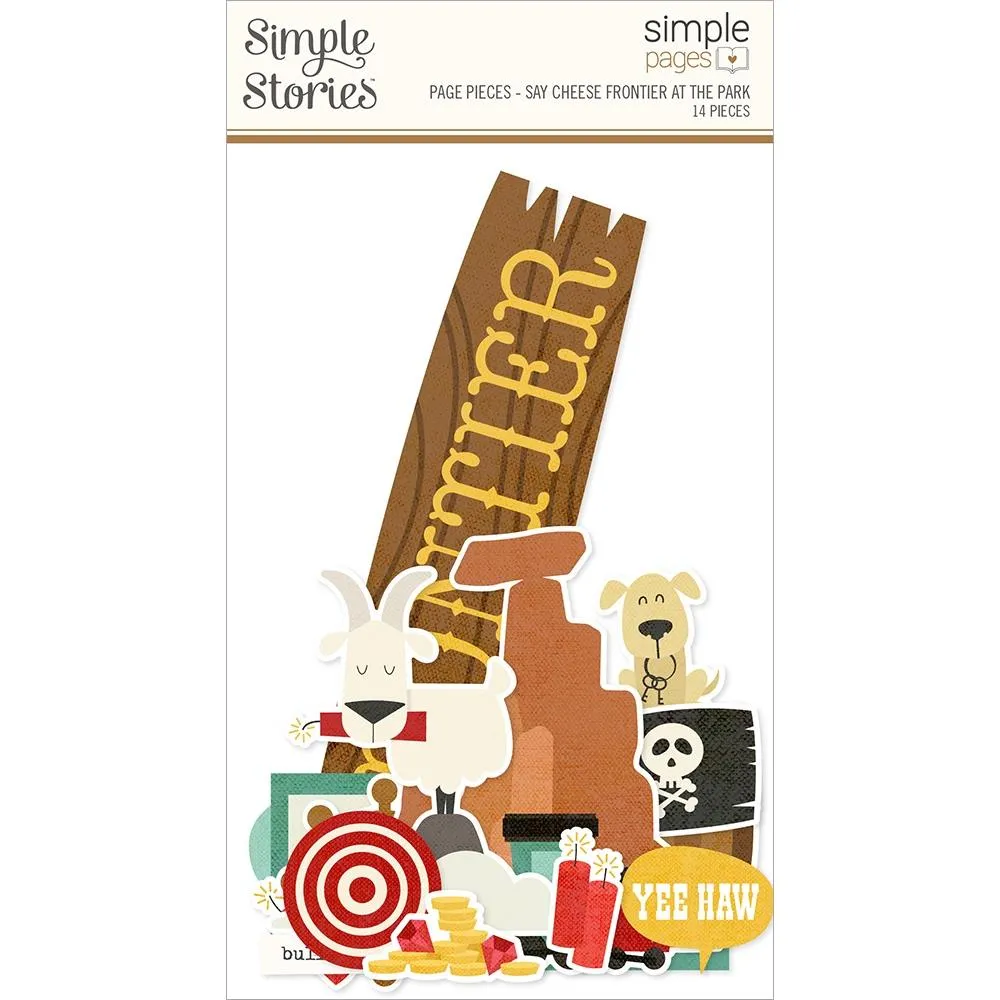 Simple Stories Page Pieces [Collection] - Say Cheese Frontier At The Park