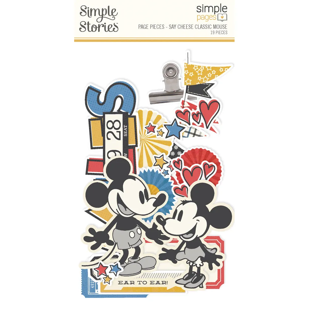 Simple Stories - Say Cheese Classic Mouse - Simple Pages Page Pieces