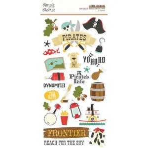 Simple Stories - Say Cheese Frontier At The Park - Foam Stickers