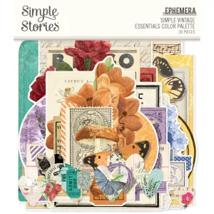Simple Stories - Simple Vintage Essentials Color Palette - Ephemera
