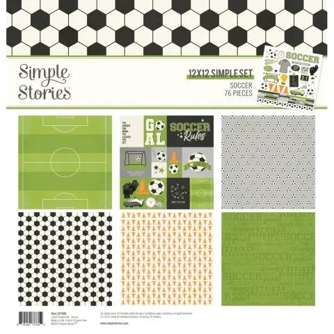 Simple Stories - Soccer - 12x12 Collection Kit