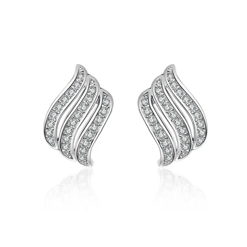Simple Wave Earrings