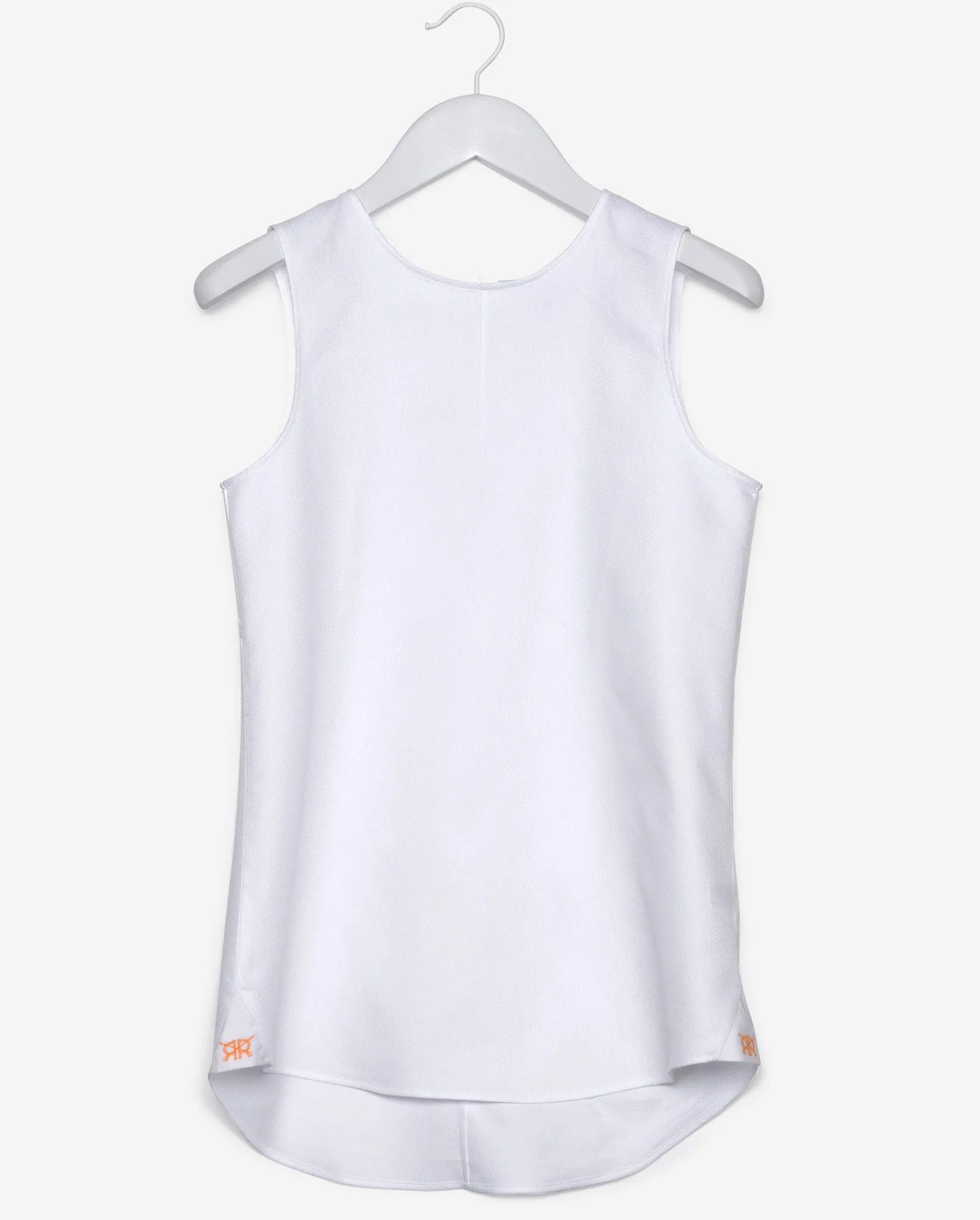 Sleeveless - White Textured