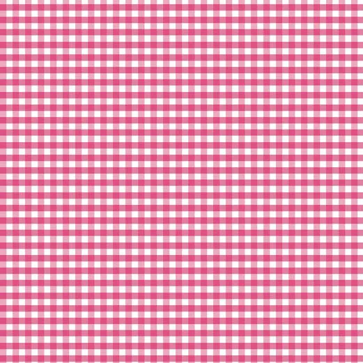 Small Gingham in Hot Pink by Riley Blake