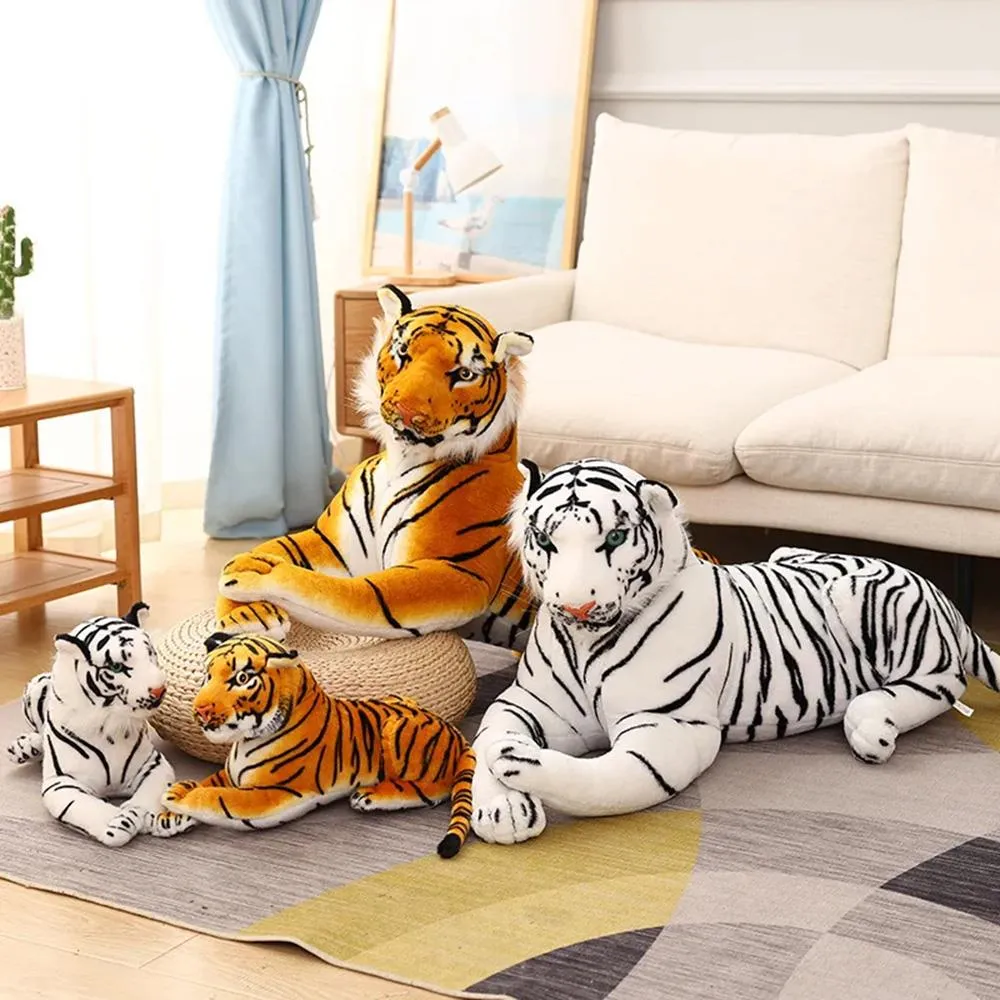Small White Tiger Soft Plush Toy
