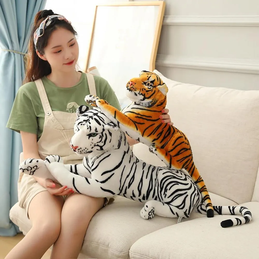 Small White Tiger Soft Plush Toy