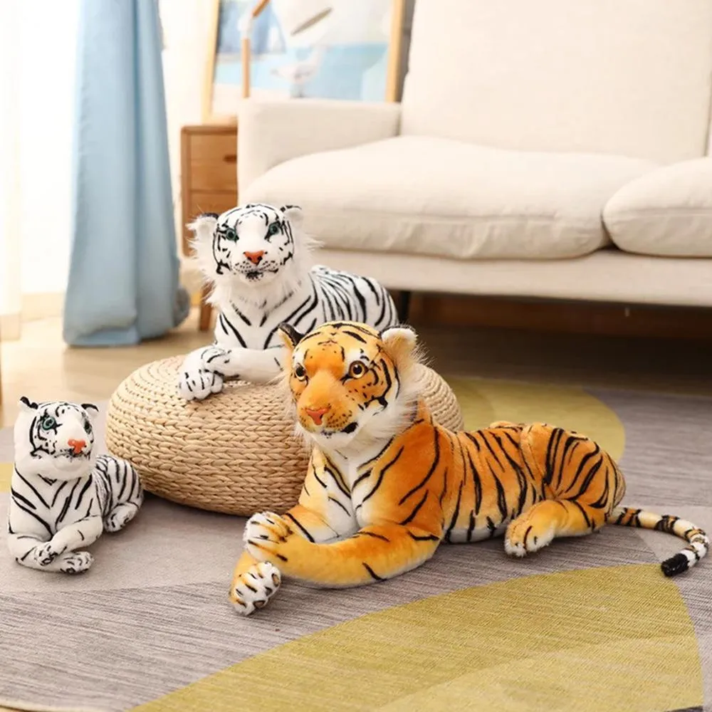 Small White Tiger Soft Plush Toy