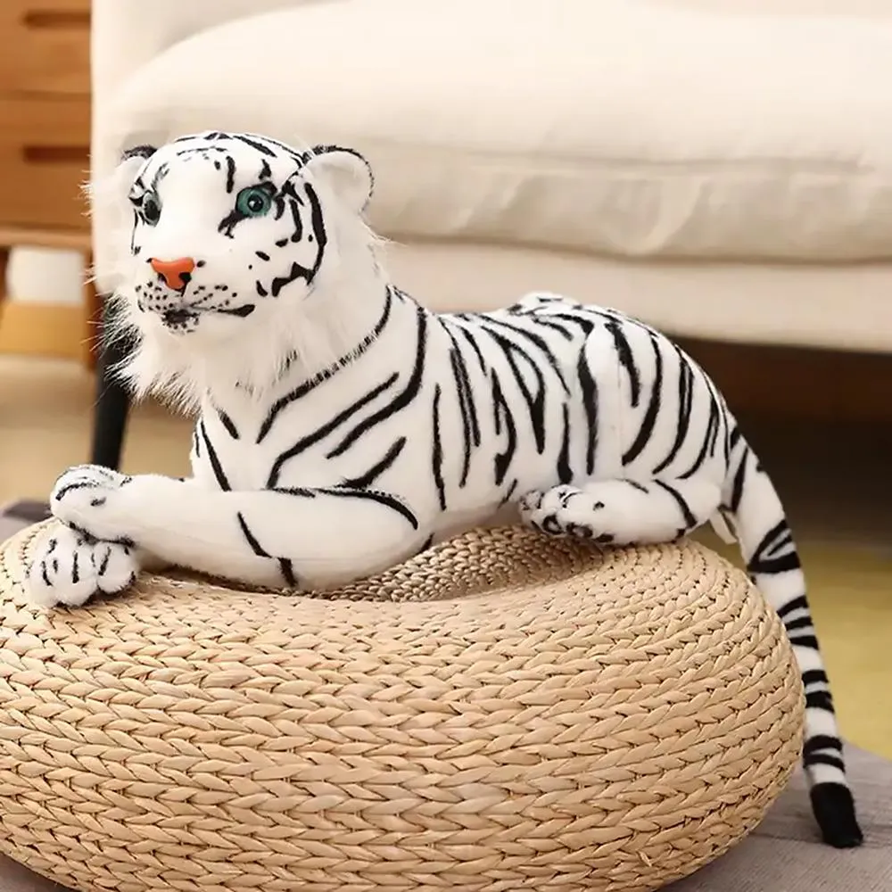 Small White Tiger Soft Plush Toy