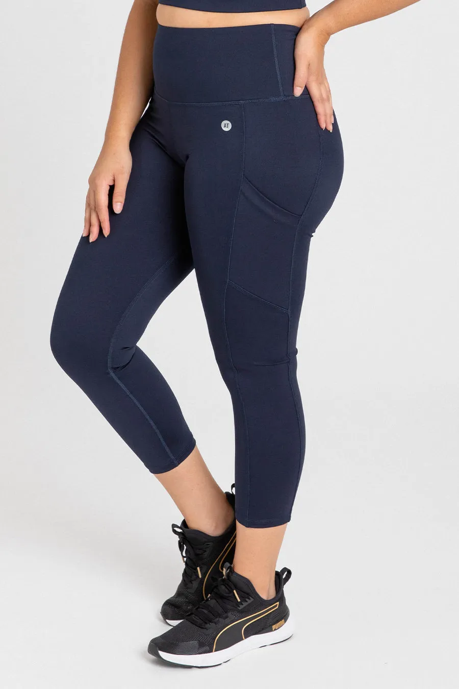 Smart Pocket Move 7/8 Length Legging - Navy