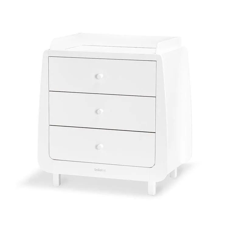 SnuzKot Mode 2 Piece Nursery Furniture Set - White