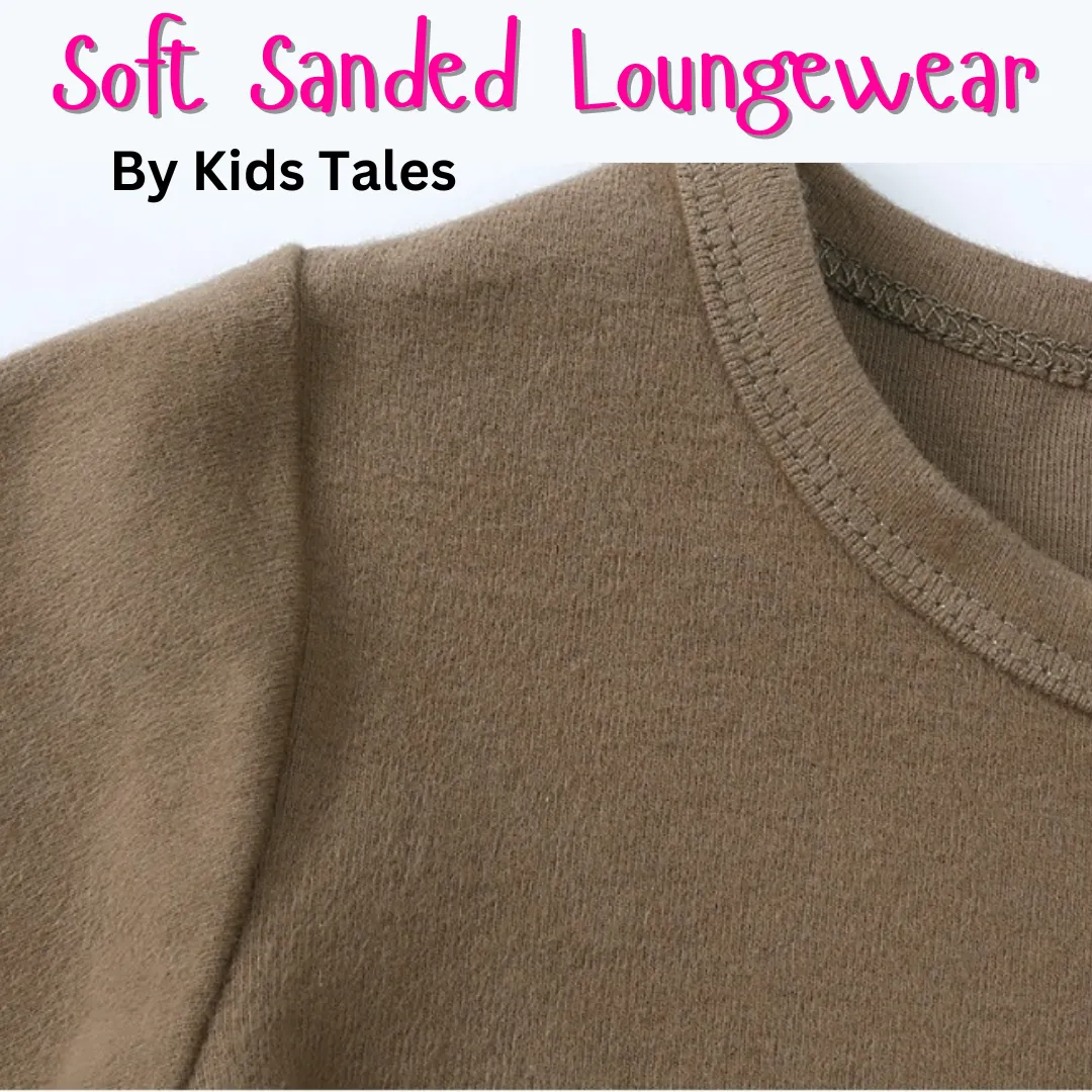 Soft Sanded Kids Tales Loungewear - Soft Pink