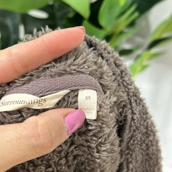 Soft Surroundings Super soft Teddy Cardigan Sweater