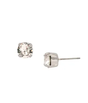 Sorrelli Simple Stud Earrings - Crystal