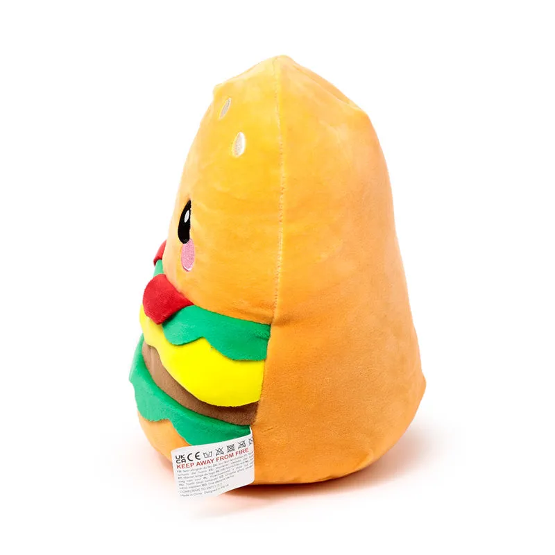 Squidglys Plush Toy - Foodiemals Hammy the Burger