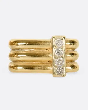 Stacked Square Ring