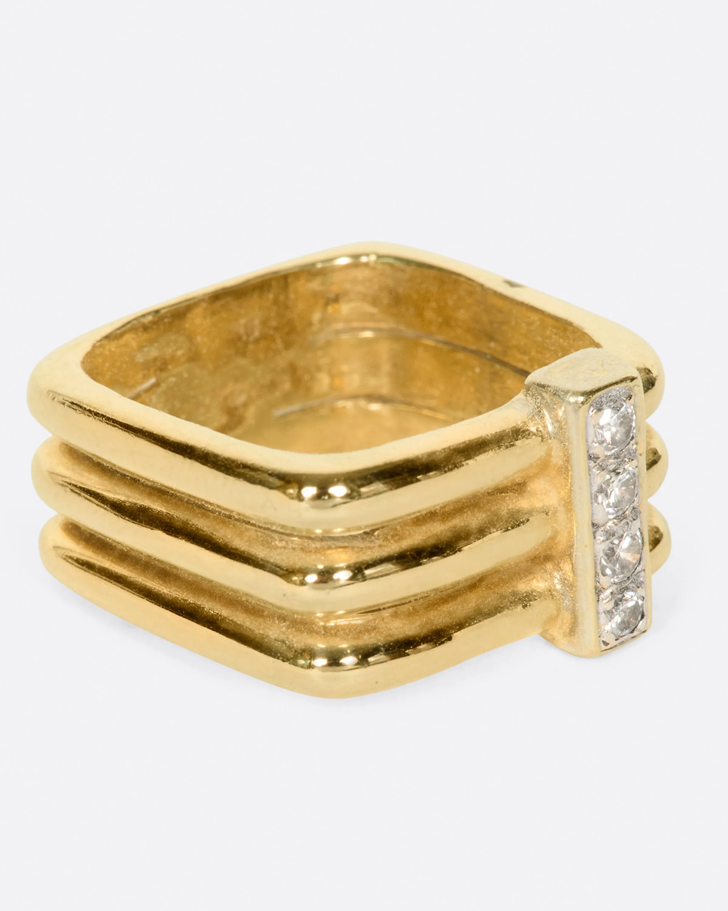 Stacked Square Ring