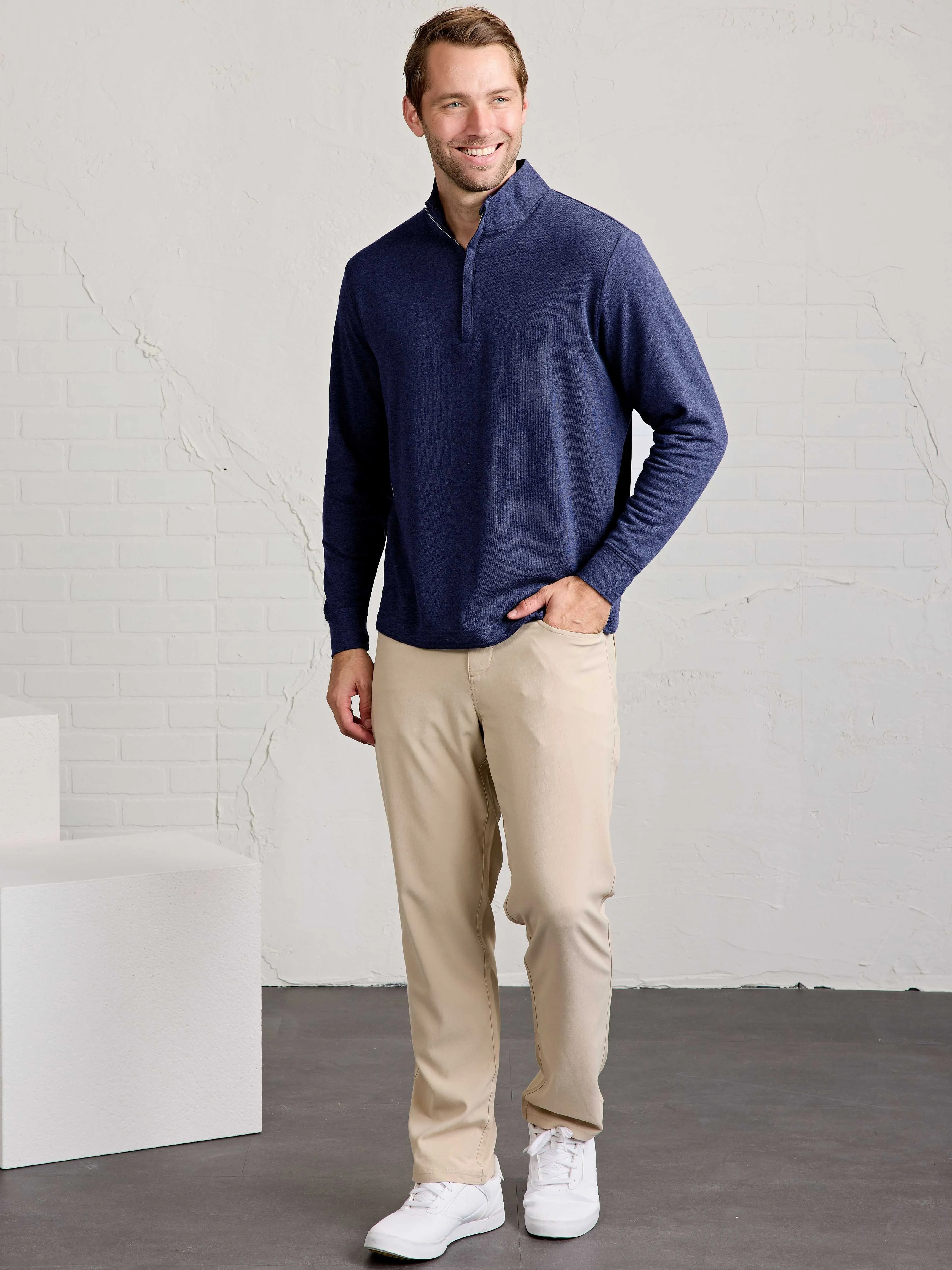 Stadium French Terry Quarter Zip