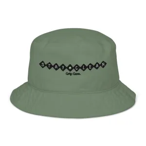 Stay Clean Retro Organic Bucket Hat