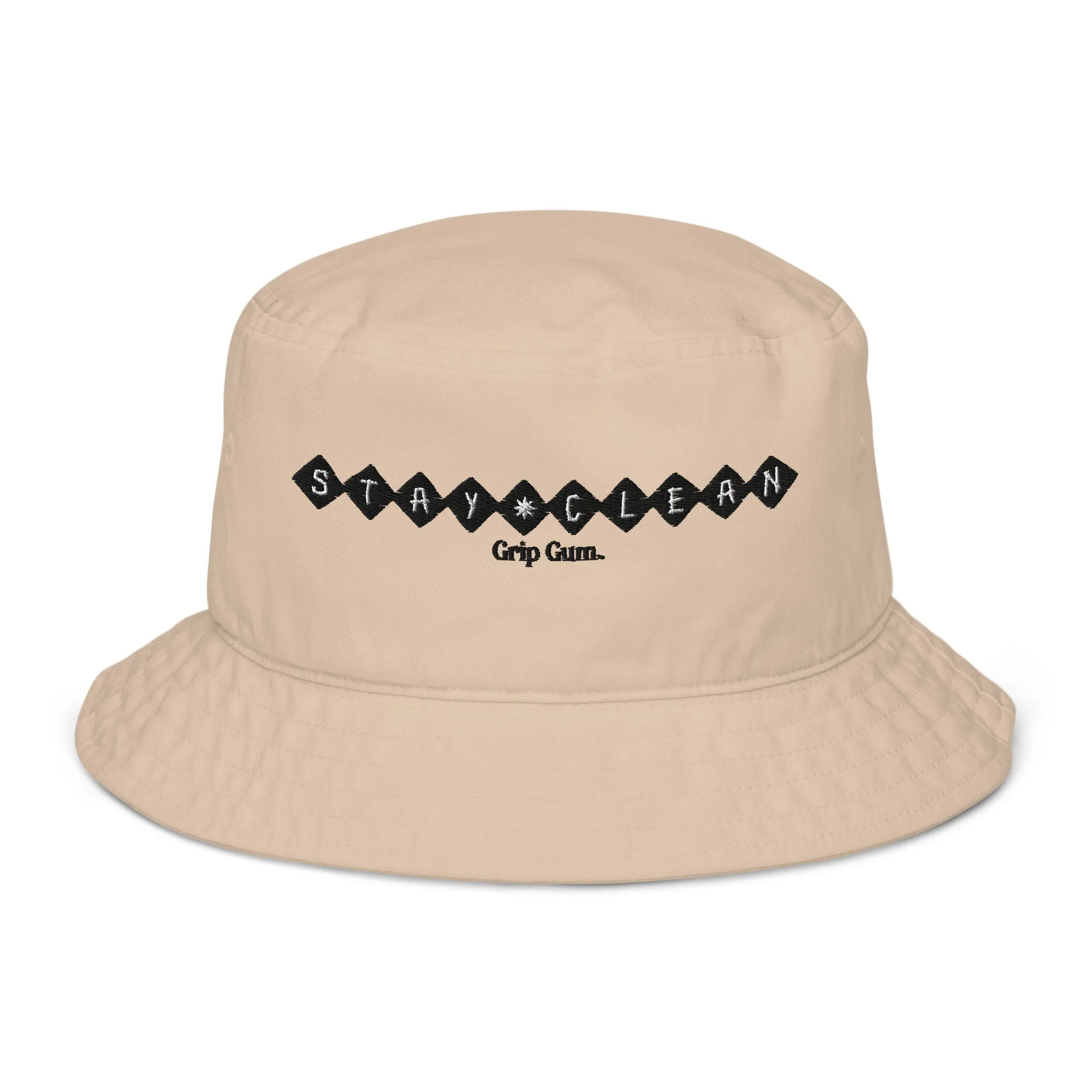 Stay Clean Retro Organic Bucket Hat