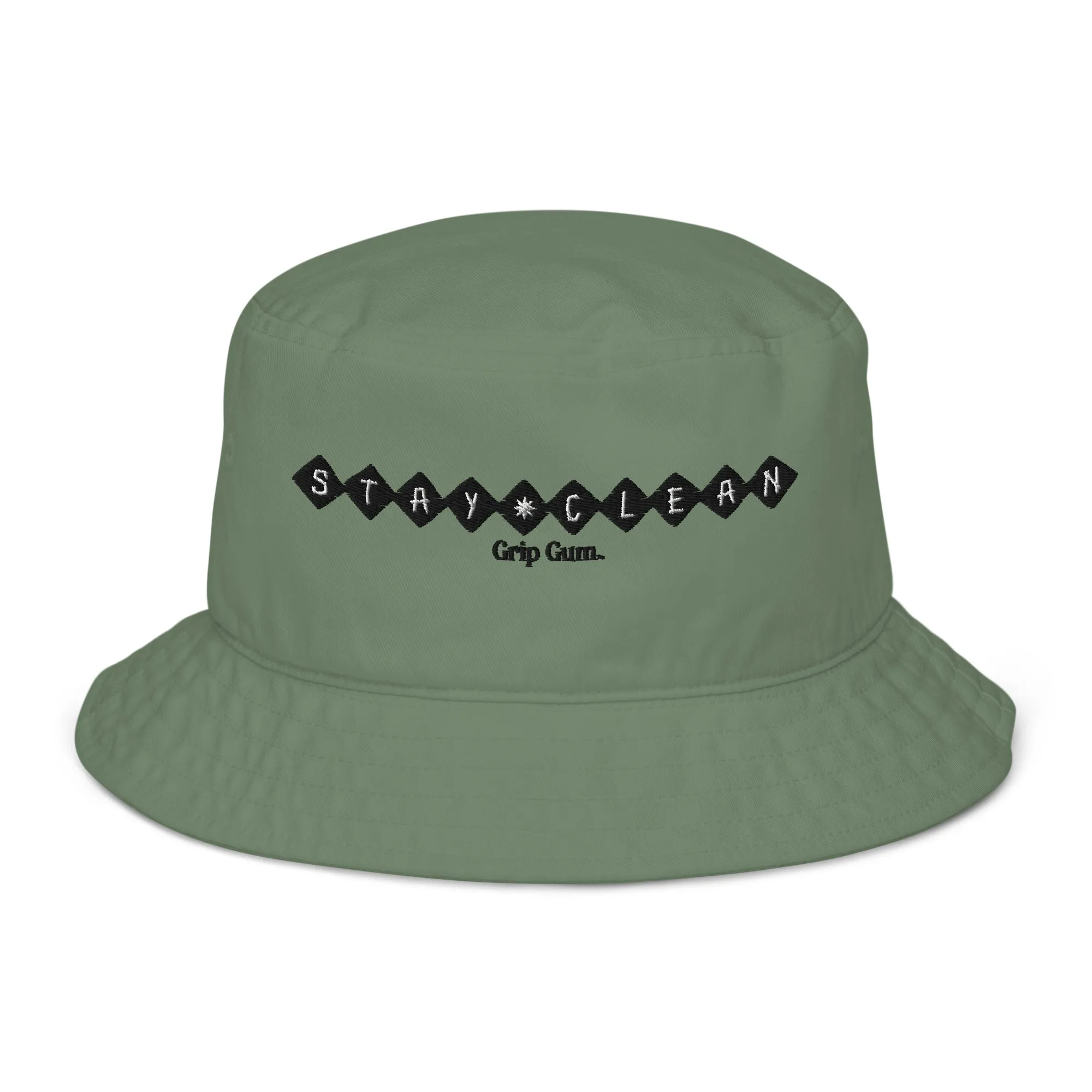 Stay Clean Retro Organic Bucket Hat