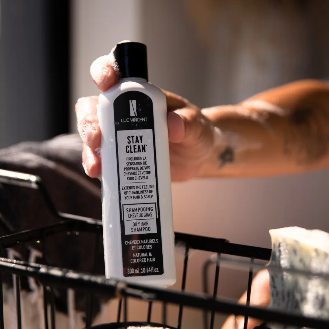 STAY CLEAN Shampoing doux pour cheveux gras