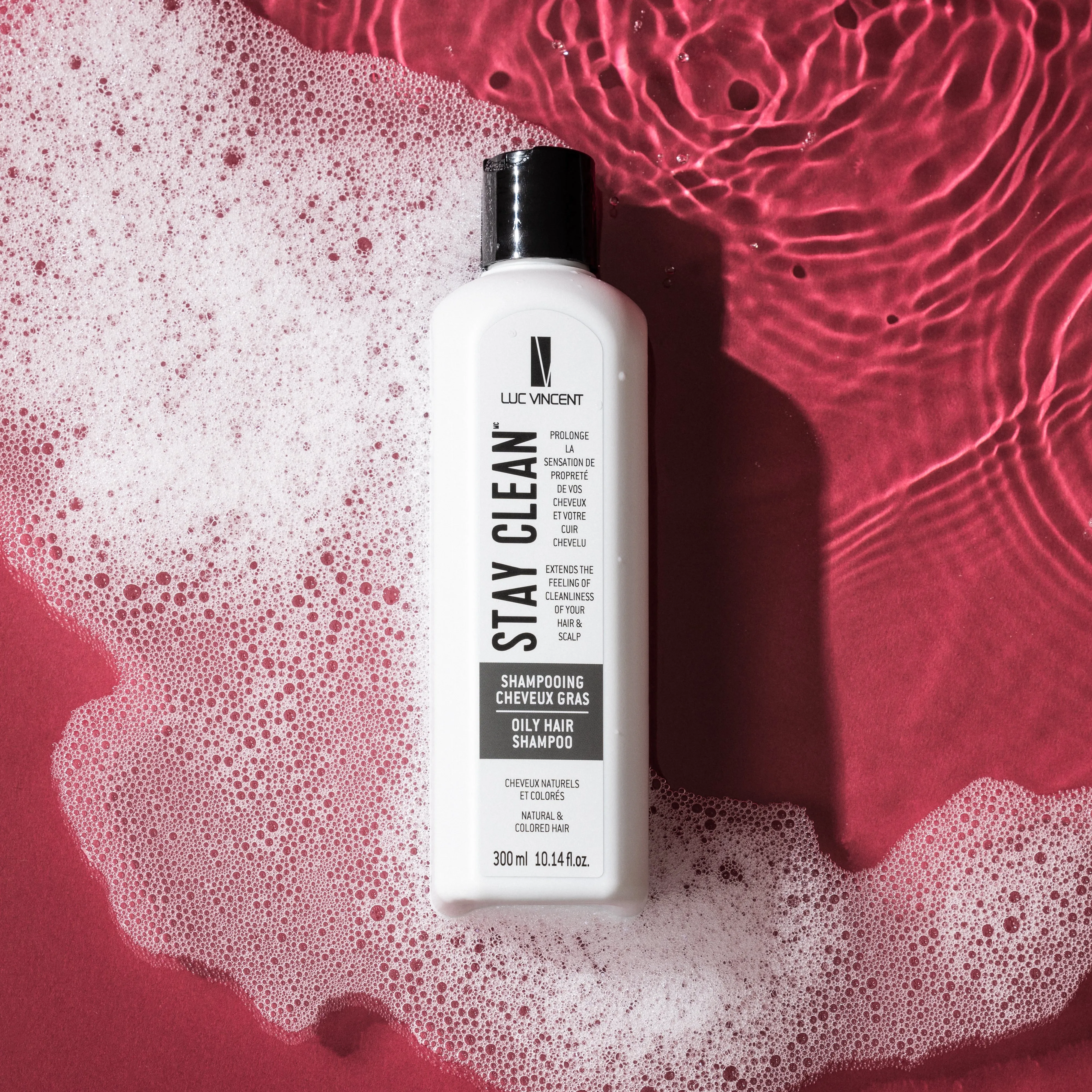 STAY CLEAN Shampoing doux pour cheveux gras