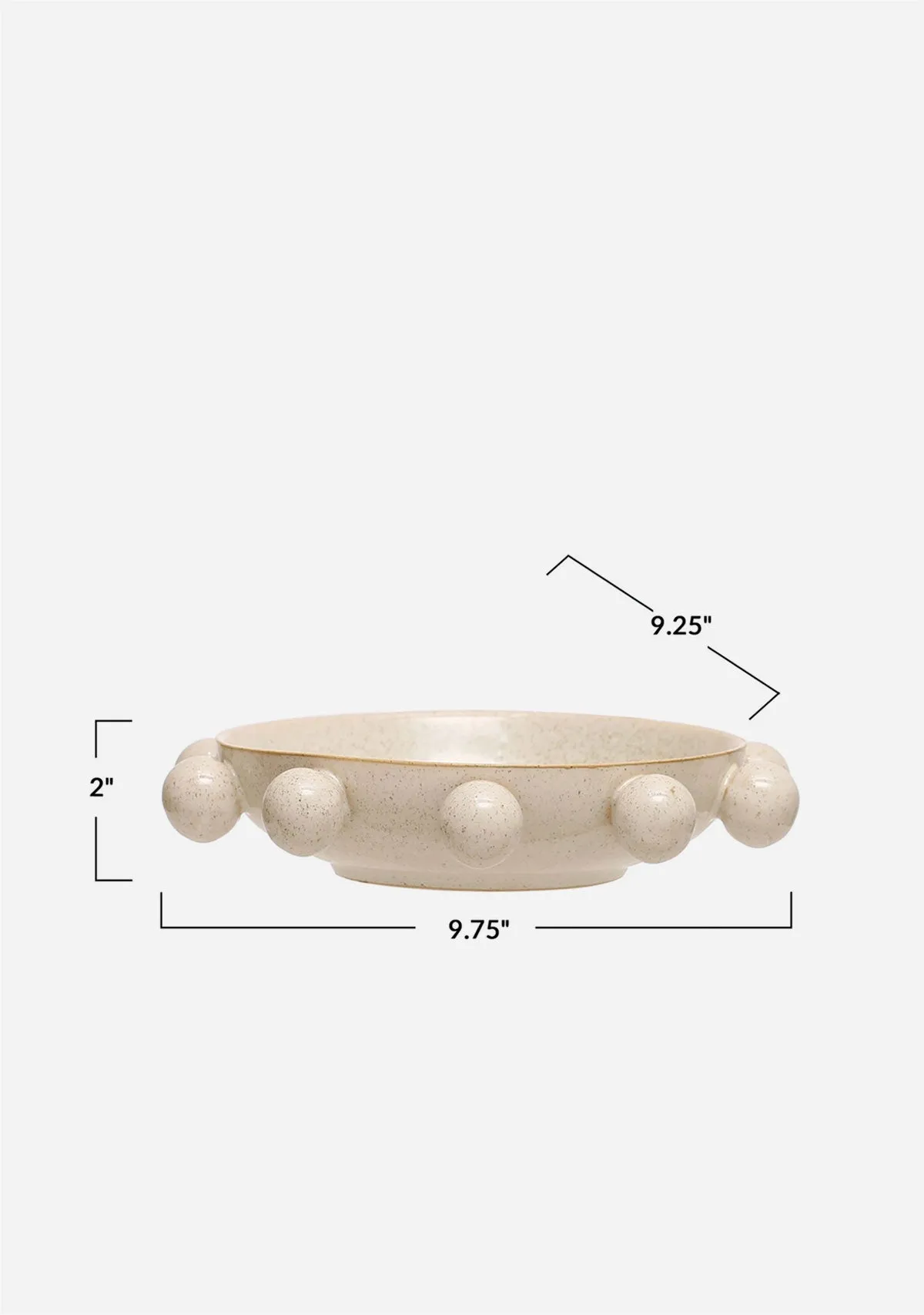 Stoneware Bowl W Reactive Glaze